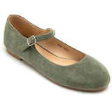 SHOES Sisse dame ballerinasko 8090 Restudsalg Green