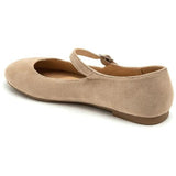 SHOES Sisse dame ballerinasko 8090 Restudsalg Kaki