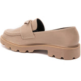 SHOES Kikka Dame loafers 8021 Restudsalg Kaki
