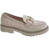 SHOES Elsa dame loafers DF08 Restudsalg Beige