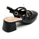 SHOES Mille Dame plateau 3215-1 Restudsalg Black
