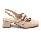 SHOES Mille Dame plateau 3215-1 Restudsalg Nude