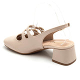 SHOES Mille Dame plateau 3215-1 Restudsalg Nude