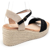 SHOES Camilla Dame plateau 5983 Restudsalg Black
