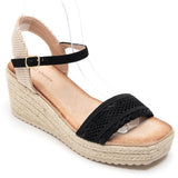 SHOES Camilla Dame plateau 5983 Restudsalg Black