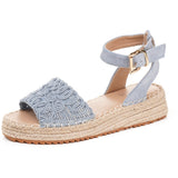 SHOES Eline dame sandal 77-529 Restudsalg Blue