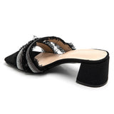 SHOES Karo dame sko 7220 Restudsalg Black