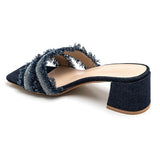 SHOES Karo dame sko 7220 Restudsalg DK blue