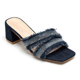 SHOES Karo dame sko 7220 Restudsalg DK blue