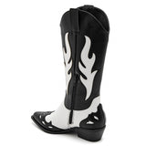 SHOES Abby Dame cowboystøvle 9632A Restudsalg Black