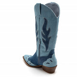 SHOES Abby Dame cowboystøvle 9632A Restudsalg Jeans