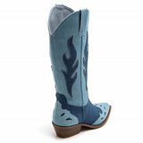 SHOES Abby Dame cowboystøvle 9632A Restudsalg Jeans