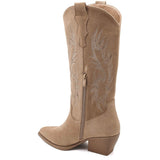 SHOES Dina dame støvler 6398A Shoes Kaki