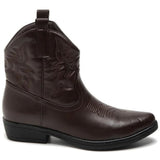 SHOES Faya Dame cowboystøvle 9591A Restudsalg Brown