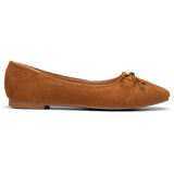 SHOES Florence dame ballerina sko DS-1A18 Shoes Camel
