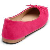SHOES Florence dame ballerina sko DS-1A18 Shoes Fuxia