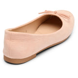 SHOES Florence dame ballerina sko DS-1A18 Shoes Pink