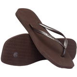 HAVAIANAS Havaianas Square Slippers 4148301 Shoes Dark Brown