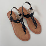 SHOES Ines dame sandaler 90B-25A Restudsalg Black