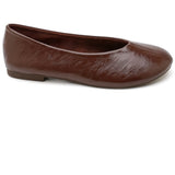 SHOES Isa dame ballerina sko 9787 Shoes Brown