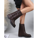 SHOES Jane dame støvler YL205-1 Shoes Brown