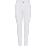 Jewelly Jewelly dame jeans JW22119-11 Restudsalg White