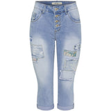 Jewelly Jewelly dame knickers PC22156 Restudsalg Denim