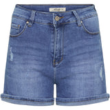 Jewelly Jewelly dame shorts JW729 Restudsalg Denim