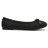 SHOES Joanna dame ballerina sko DS-1A22 Restudsalg Black