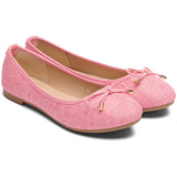 SHOES Joanna dame ballerina sko DS-1A22 Shoes Fuxia