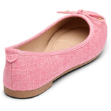 SHOES Joanna dame ballerina sko DS-1A22 Shoes Fuxia