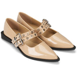 SHOES Josette dame sko 8247 Restudsalg Beige