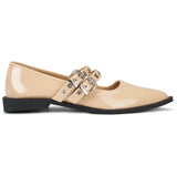 SHOES Josette dame sko 8247 Restudsalg Beige