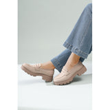 SHOES Kamma dame loafers 9280 Shoes Kaki