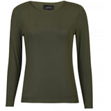 Liberté LIBERTÉ dame MESH DOT T-shirt Army