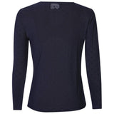 Liberté LIBERTÉ dame MESH DOT T-shirt NAVY MEDIUM DOT