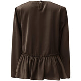 Liberté LIBERTÈ dame bluse FIE Blouse Dark Brown