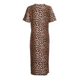 Liberté LIBERTÉ dame kjole ALMA Dress LUX LEO RED HEART