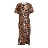 Liberté LIBERTÉ dame kjole ALMA Dress LUX LEO RED HEART