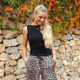 Liberté Liberté dam top ALMA 9580 Top Black