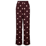 Liberté Liberte dame bukser Dotti Pant PLUM ROSE BIG DOT