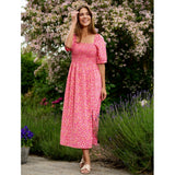 Liberté Liberté kjole gro Dress Pink Flower