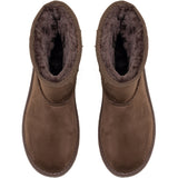 SHOES Lina dame bamsestøvle 6417 Restudsalg Brown