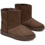 SHOES Lina dame bamsestøvle 6417 Restudsalg Brown