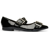 SHOES Livia dame ballerina sko 9725 Shoes Black