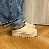 SHOES Lucie dame bamsestøvle WD151 Restudsalg Beige