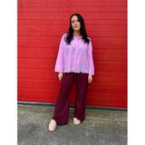 LULULIA Lululia Dame Bukser LuChloe 62671/1 Pant Vino