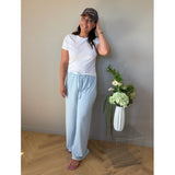 LULULIA Lululia Dame Bukser LuVictoria 266188LU - længde 32 Pant Celeste43