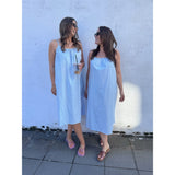 LULULIA Lululia Dame Kjole LUSilke 8265LU Dress Celeste Stripe
