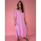 LULULIA Lululia Dame Kjole LuLiva 1985LU. Dress Fuxia